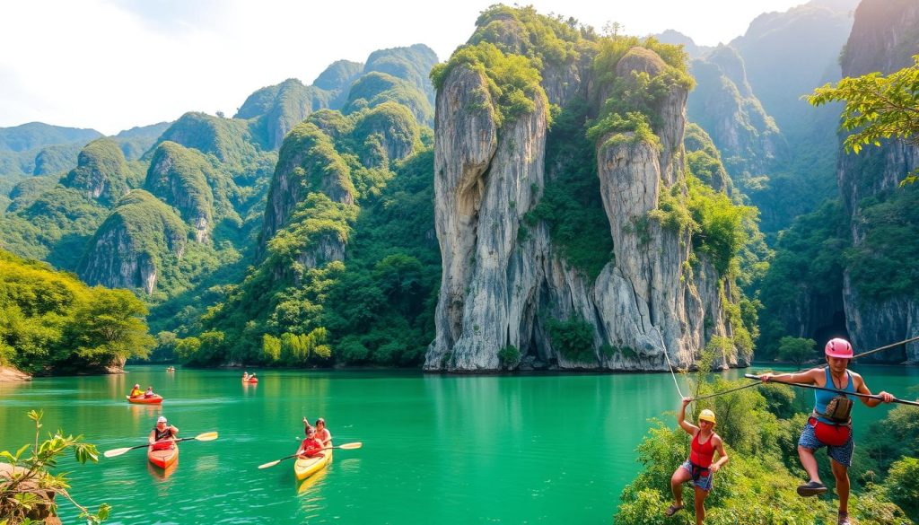 Adventure Activities in Vang Vieng Adventure Activities in Vang Vieng