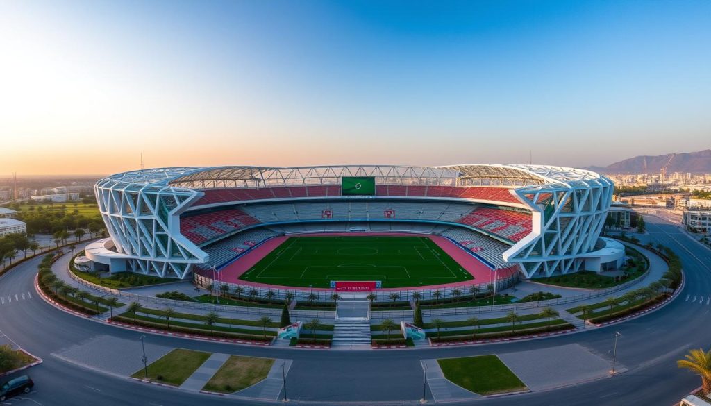 Al Khor Stadium overview Al Khor Stadium overview