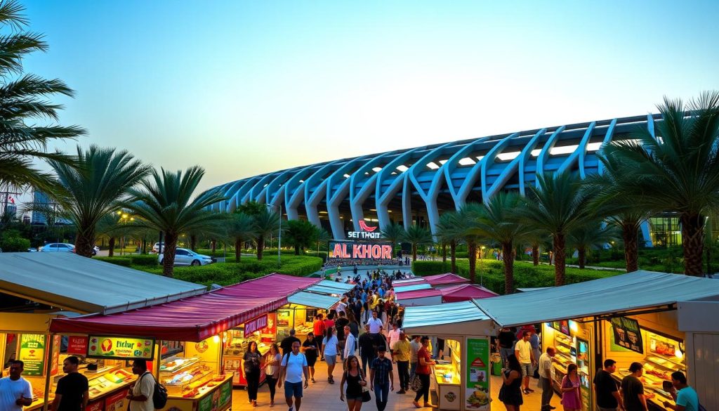 Al Khor Stadium shopping and dining Al Khor Stadium shopping and dining