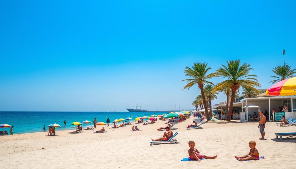 Al Wakrah beach amenities Al Wakrah beach amenities