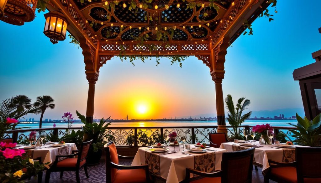 Alfresco dining in Doha Alfresco dining in Doha