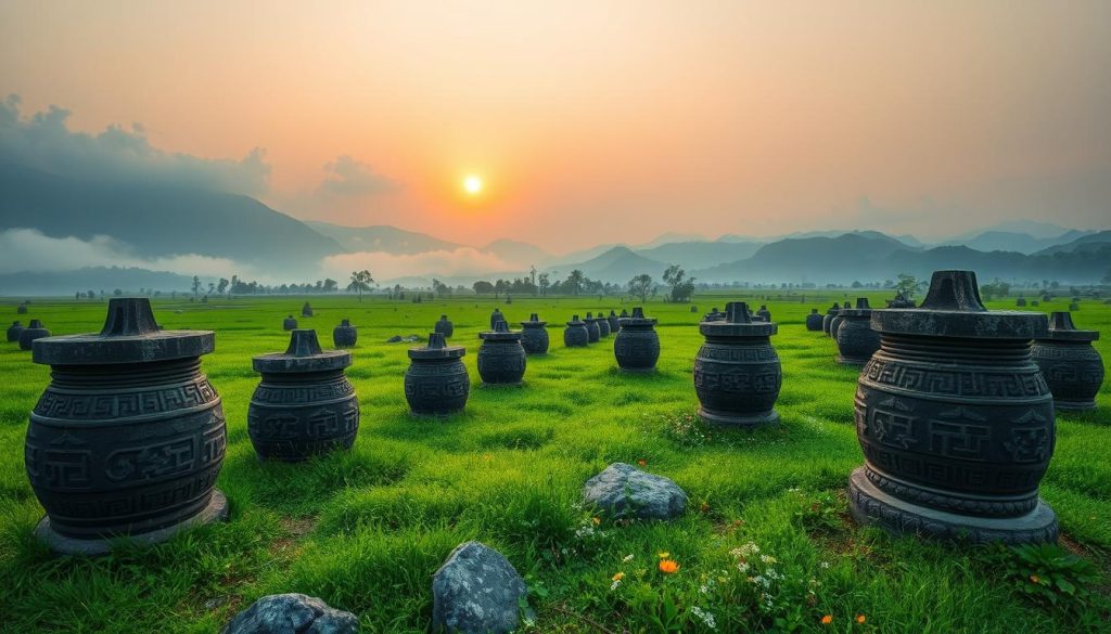 Ancient ritual sites at the Plain of Jars Ancient ritual sites at the Plain of Jars