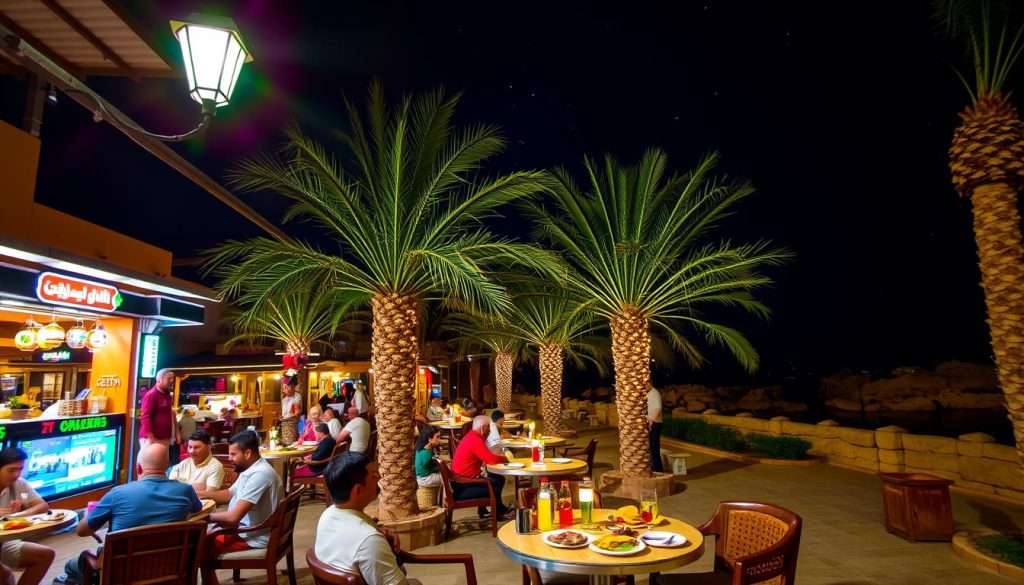 Aqaba nightlife scene Aqaba nightlife scene