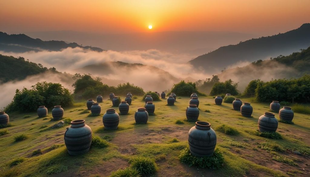 Archaeological significance of jar sites Archaeological significance of jar sites
