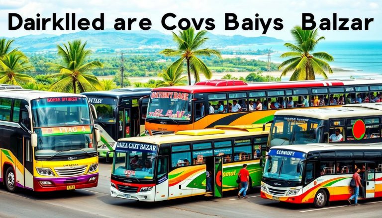 Are there different classes of buses available for the Dhaka to Cox's Bazar?