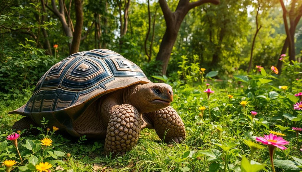 Asian giant tortoise Asian giant tortoise