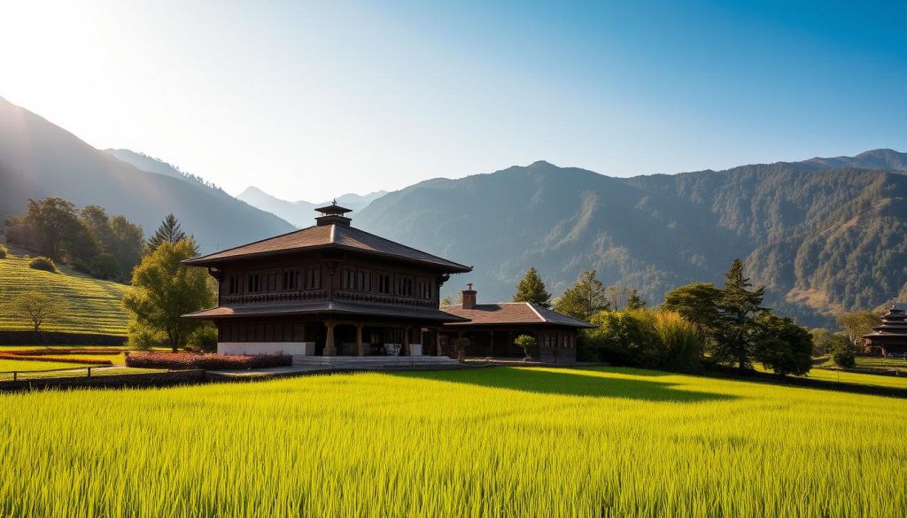 Authentic Punakha lodging Authentic Punakha lodging
