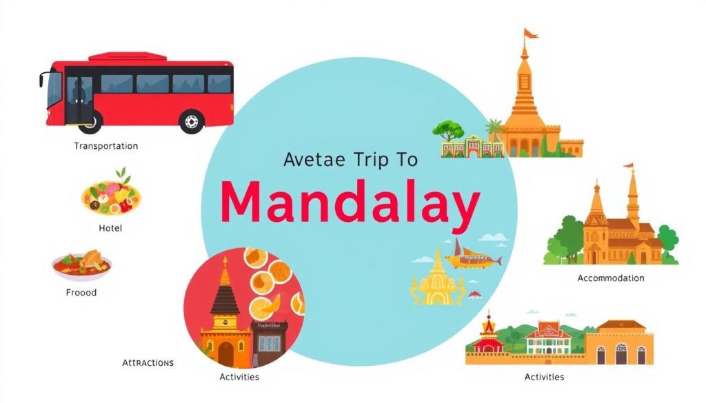 Average cost of trip to Mandalay Average cost of trip to Mandalay