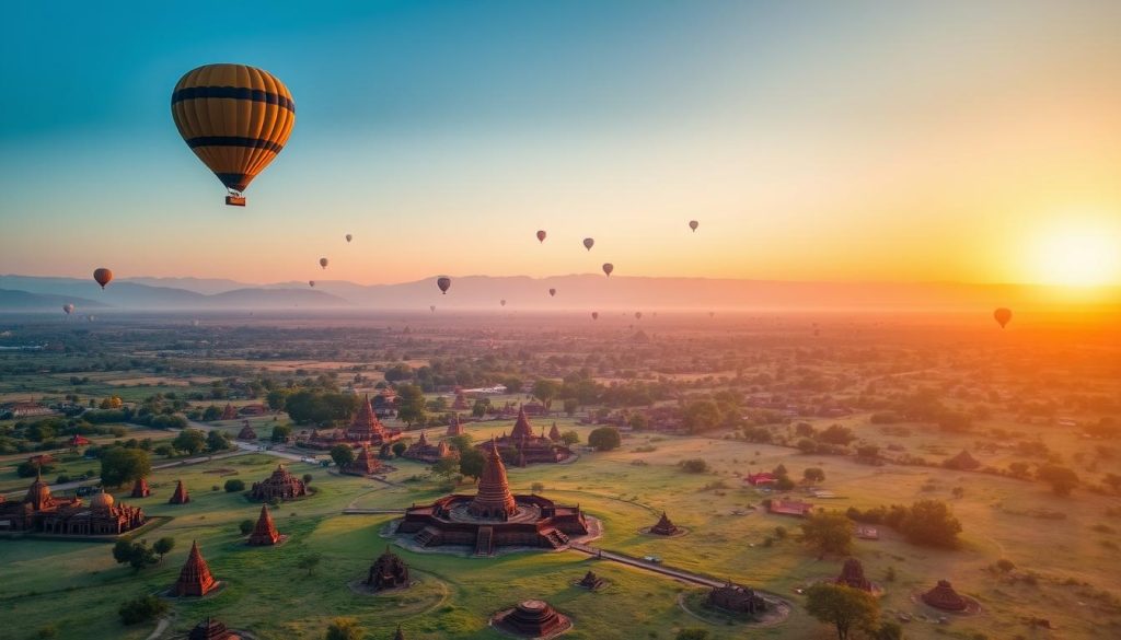 Bagan balloon tours Bagan balloon tours