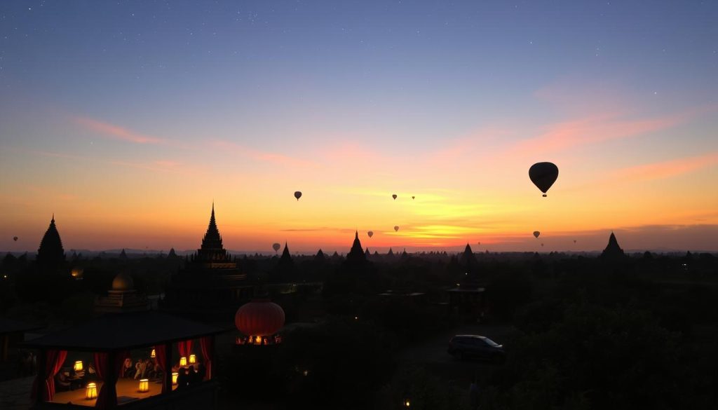 Bagan evening attractions Bagan evening attractions