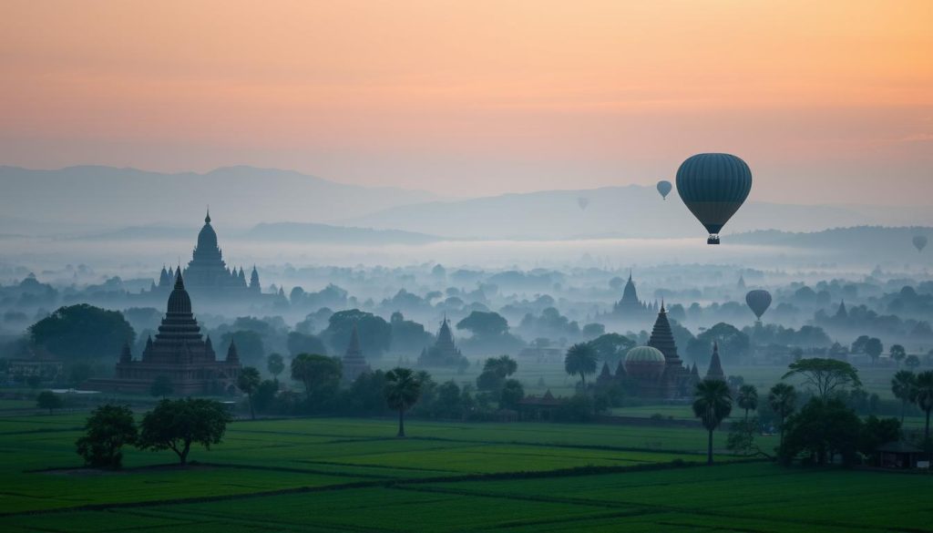 Bagan experiences after sunrise Bagan experiences after sunrise
