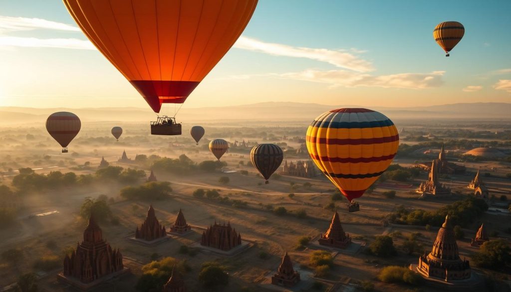 Bagan hot air balloon rides Bagan hot air balloon rides