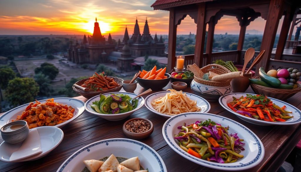 Bagan local cuisine Bagan local cuisine