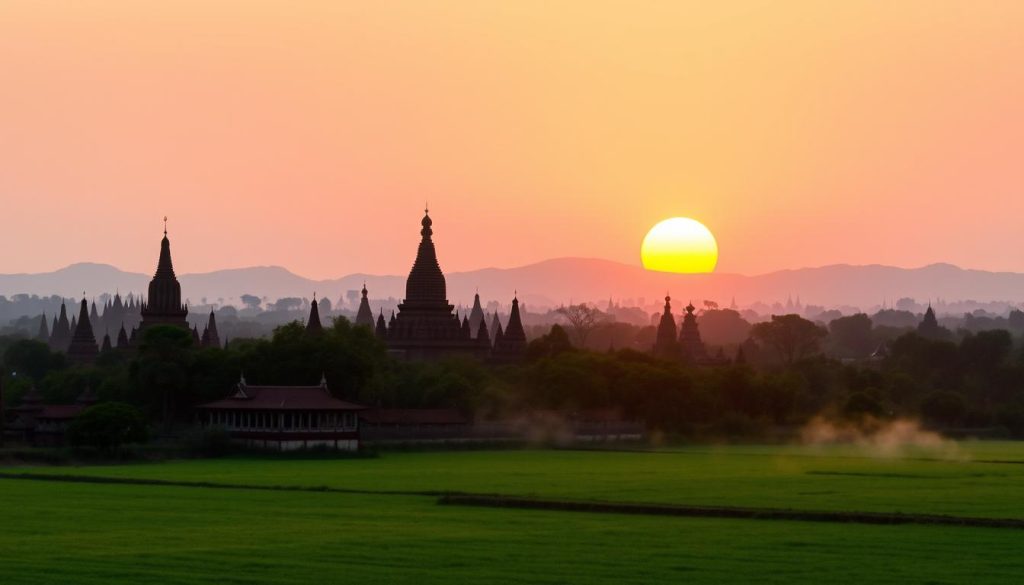 Bagan sunrise times Bagan sunrise times