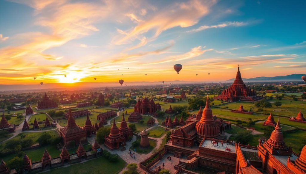 Bagan tourist season overview Bagan tourist season overview