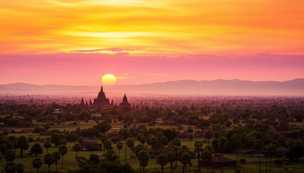 Bagan's landscape Bagan's landscape