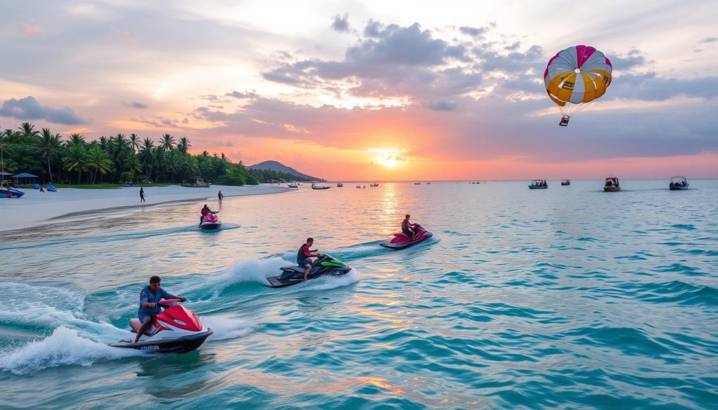 Best time for water sports in Ngapali Best time for water sports in Ngapali