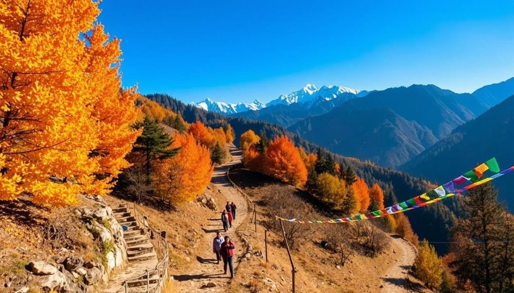 Best time to trek in Paro Best time to trek in Paro
