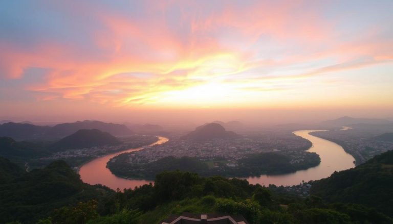 Best views Mount Phousi