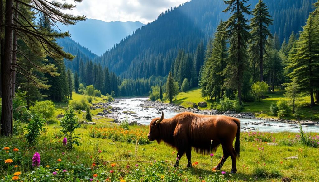 Bhutan Takin Sanctuary Habitat Bhutan Takin Sanctuary Habitat