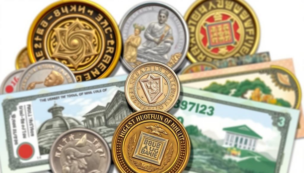Bhutan currency coins and banknote designs Ngultrum Bhutan currency coins and banknote designs Ngultrum