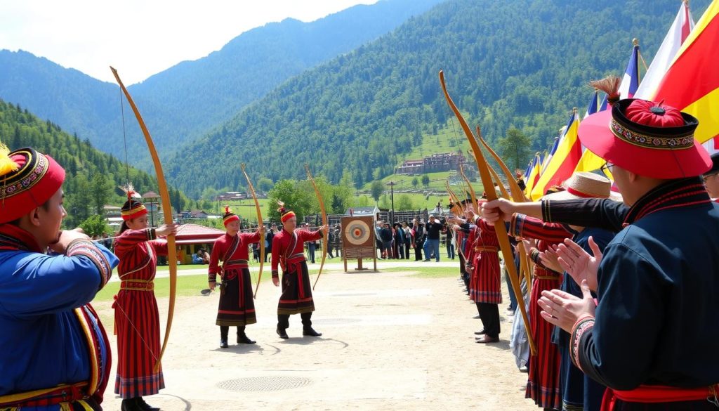 Bhutan traditional sports Bhutan traditional sports