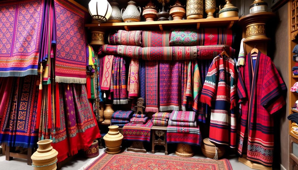 Bhutanese textiles Thimphu Bhutanese textiles Thimphu