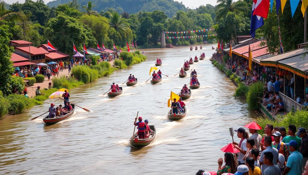 Boat Race Festival Pakse Boat Race Festival Pakse