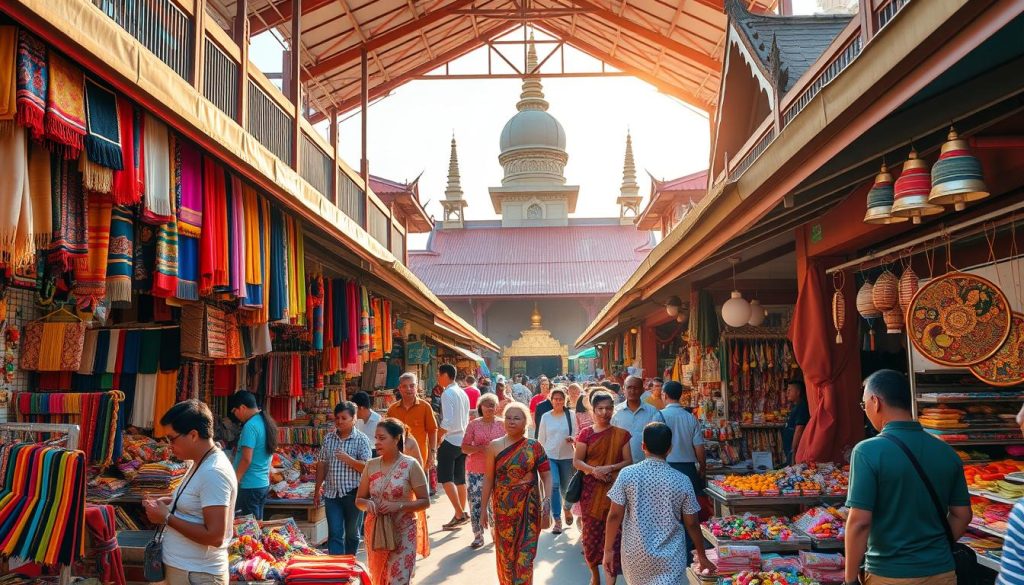 Bogyoke Aung San Market shopping in Yangon Bogyoke Aung San Market shopping in Yangon