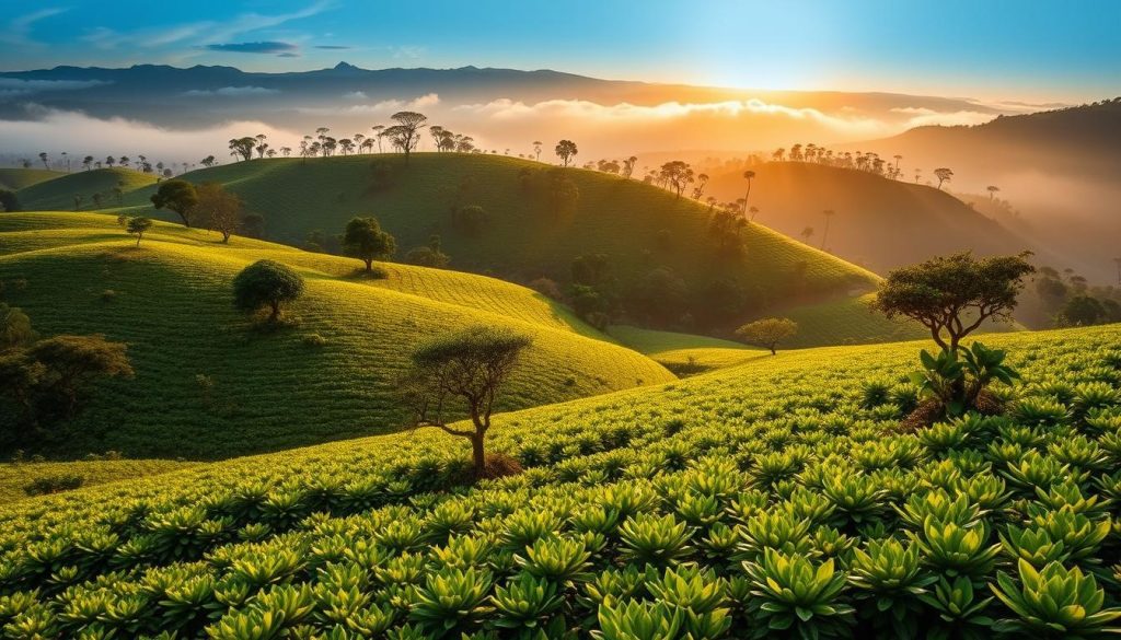 Bolaven Plateau coffee plantations Bolaven Plateau coffee plantations