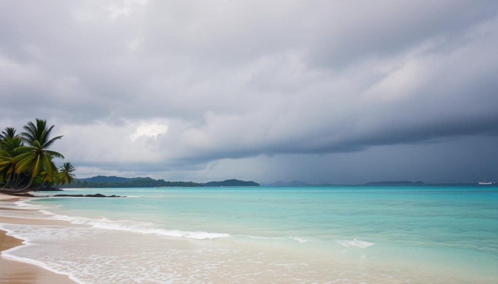Boracay wet season Boracay wet season