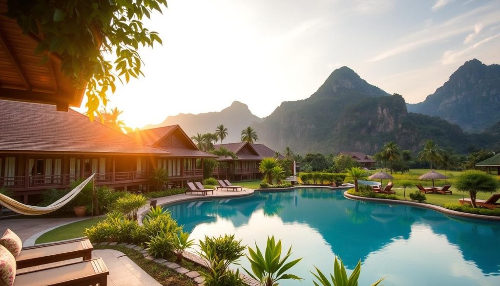 Boutique resorts Vang Vieng Boutique resorts Vang Vieng