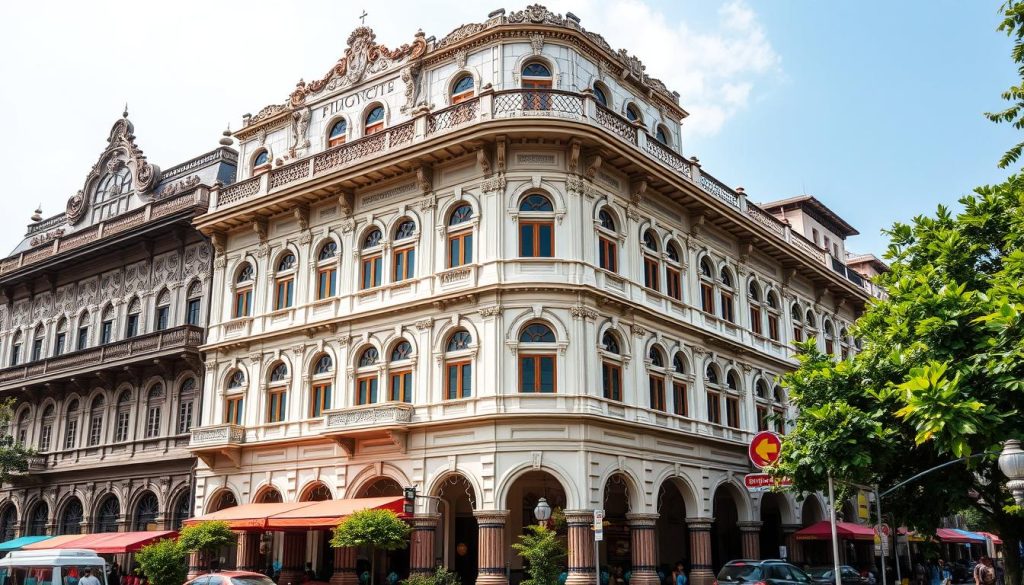 British colonial architecture in historical buildings Yangon British colonial architecture in historical buildings Yangon