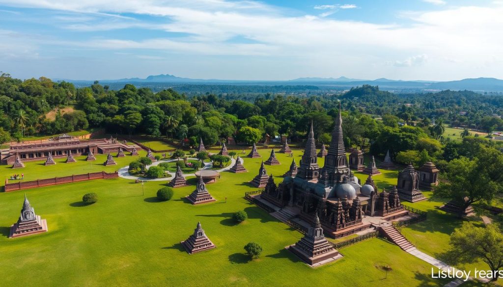 Buddha Park Vientiane overview Buddha Park Vientiane overview