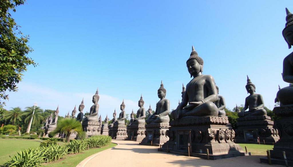 Buddha Park statues Buddha Park statues