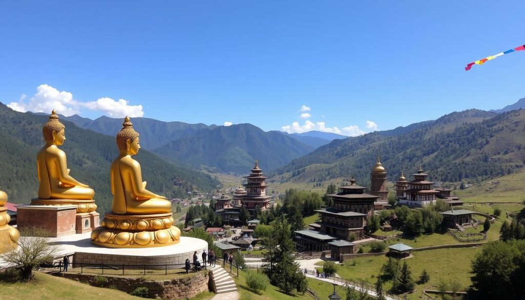 Buddhas and stunning landscapes in Bumthang Buddhas and stunning landscapes in Bumthang