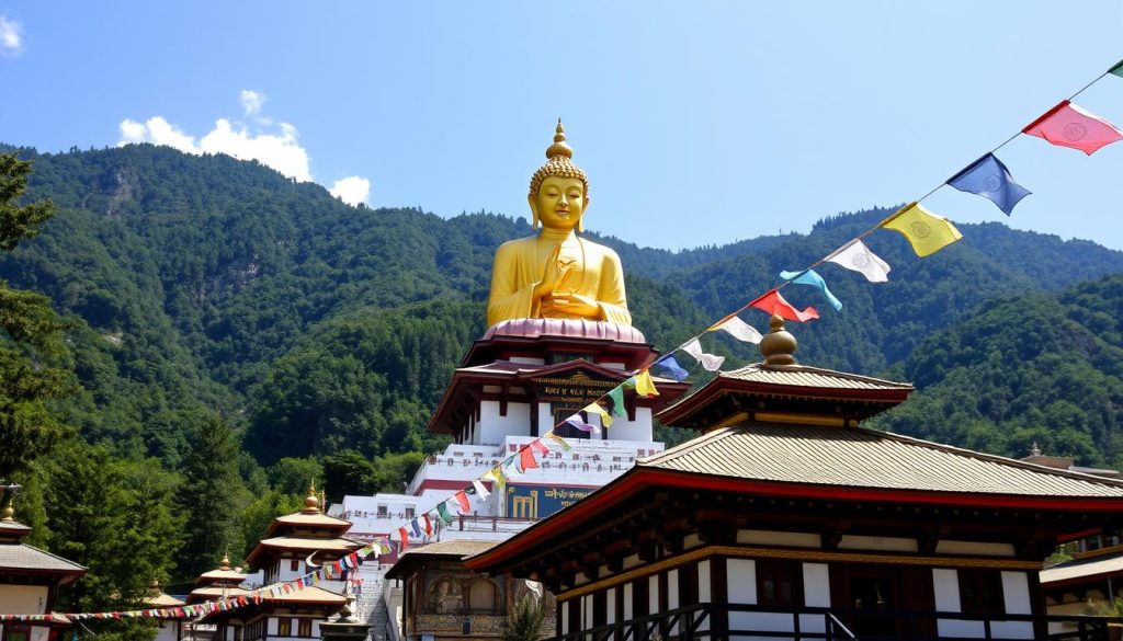 Buddhist statue Thimphu Buddhist statue Thimphu