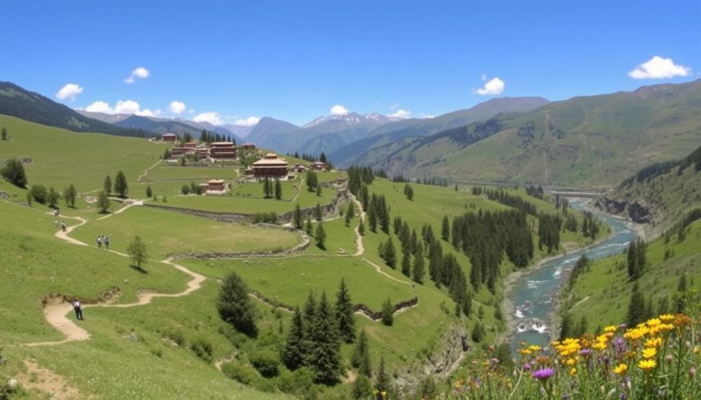 Bumthang Valley hiking trails Bumthang Valley hiking trails