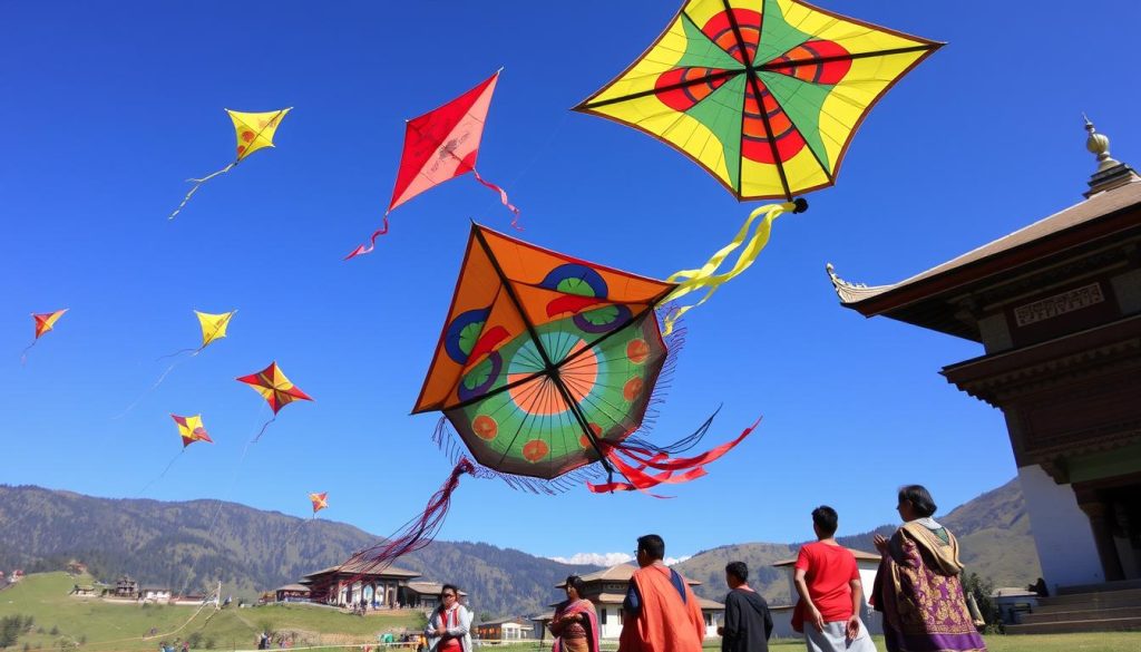 Bumthang culture and significance of kite flying Bumthang culture and significance of kite flying
