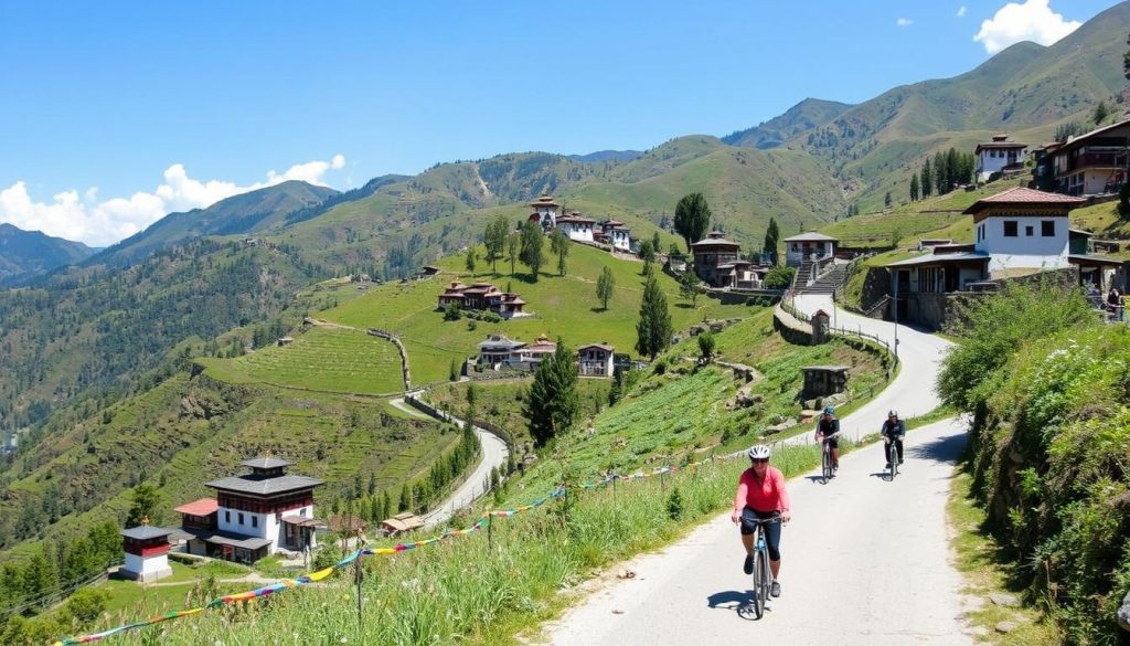 Bumthang cycling itineraries Bumthang cycling itineraries