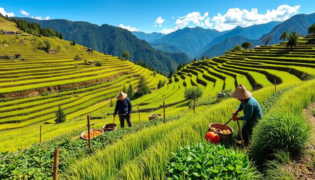 Bumthang farming practices Bumthang farming practices