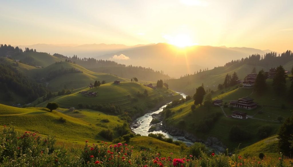 Bumthang landscapes Bumthang landscapes