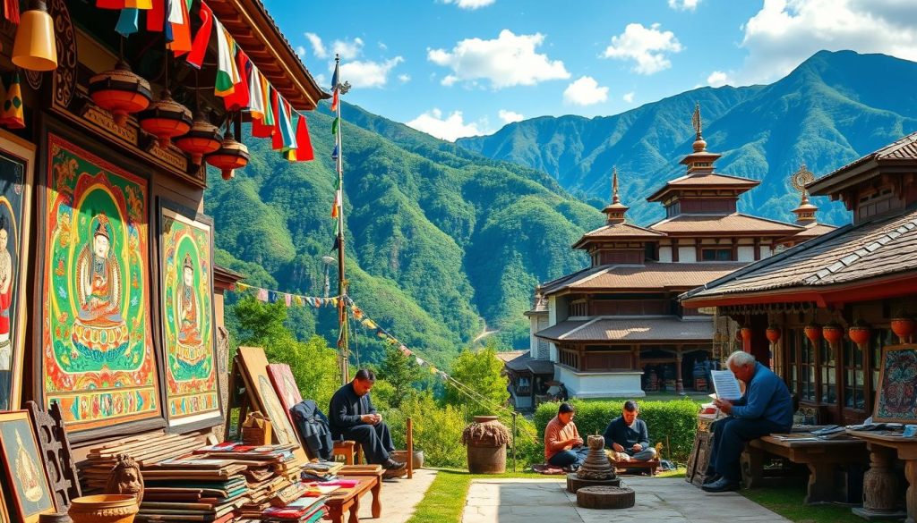 Bumthang local art Bumthang local art