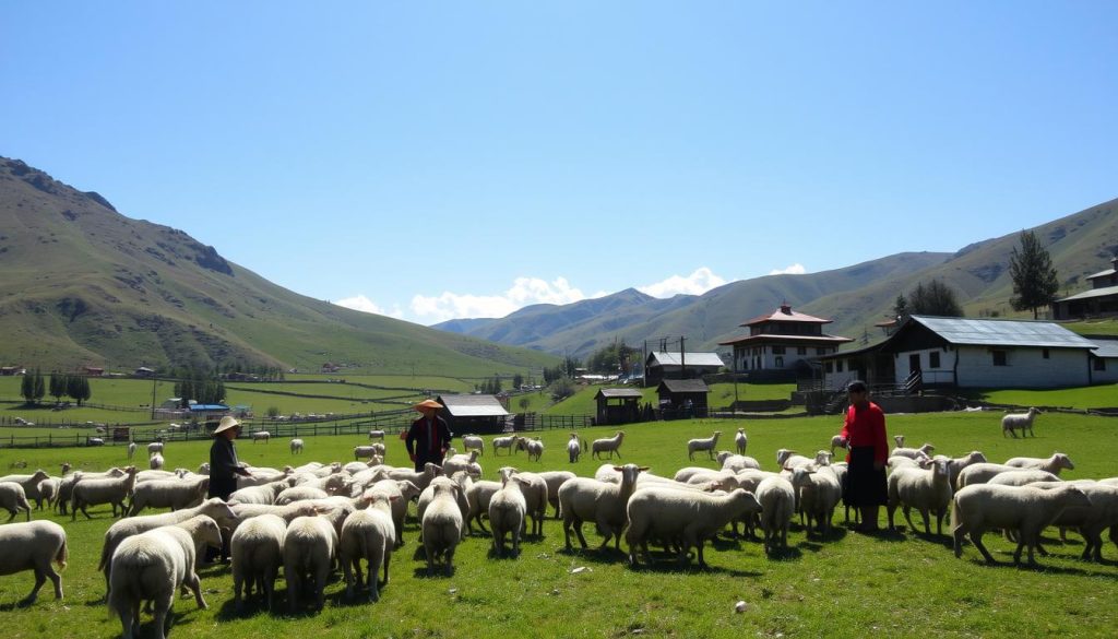 Bumthang sheep breeding education Bumthang sheep breeding education