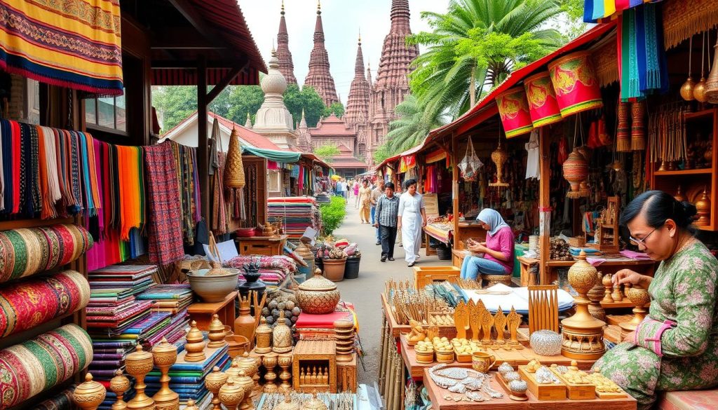Burmese handicrafts in Mandalay Burmese handicrafts in Mandalay