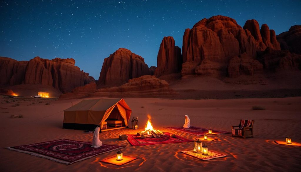 Camping experience in Wadi Rum Camping experience in Wadi Rum