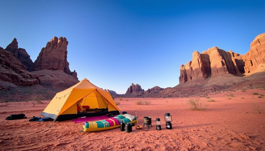 Camping gear for Wadi Rum Camping gear for Wadi Rum