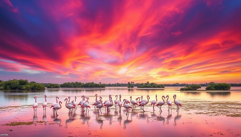Can I see flamingos or other wildlife in Al Khor?