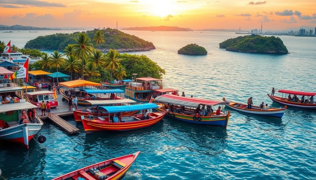 Cebu city island hopping transportation Cebu city island hopping transportation