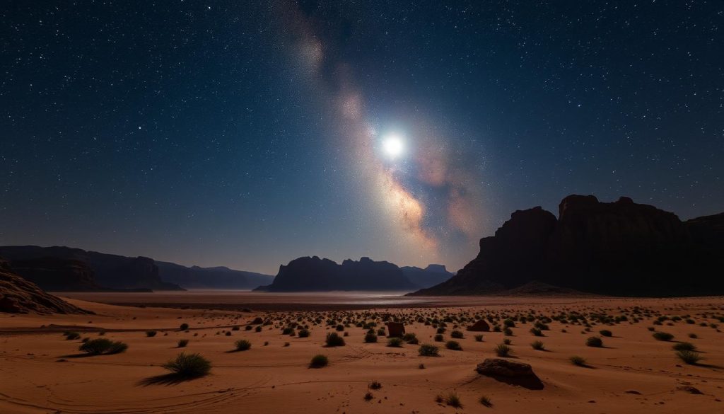 Challenges for summer stargazing in Wadi Rum Challenges for summer stargazing in Wadi Rum